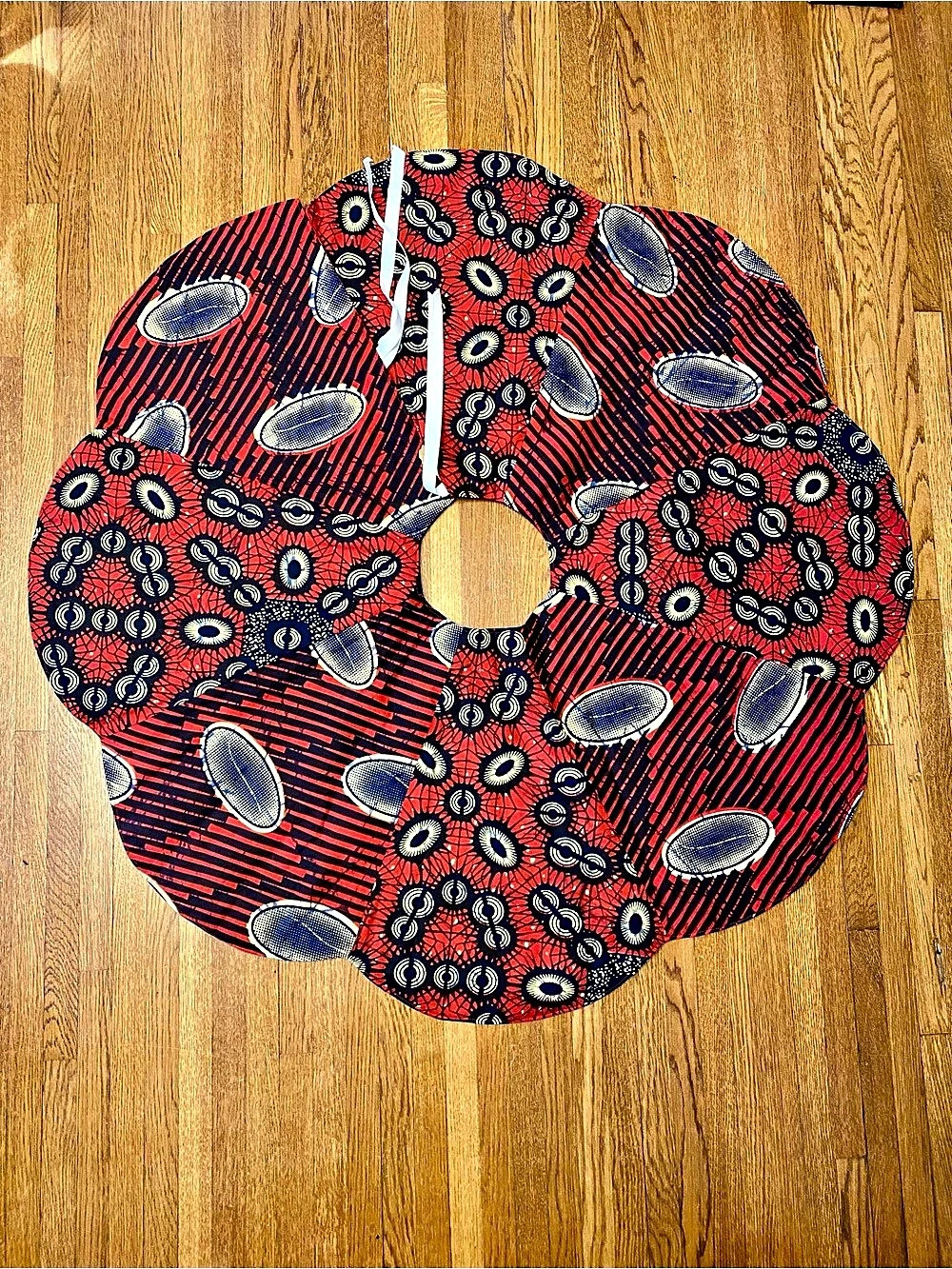Handmade Christmas Tree Skirt